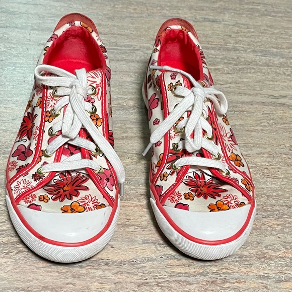 Coach Shoes - Coach Barrett floral sneakers